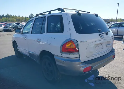 2004 Hyundai Santa Fe Gls/Lx из США, поврежденный, VIN KM8SC13E34U831497